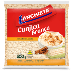 MILHO PARA CANJICA ANCHIETA 500G BRANCA